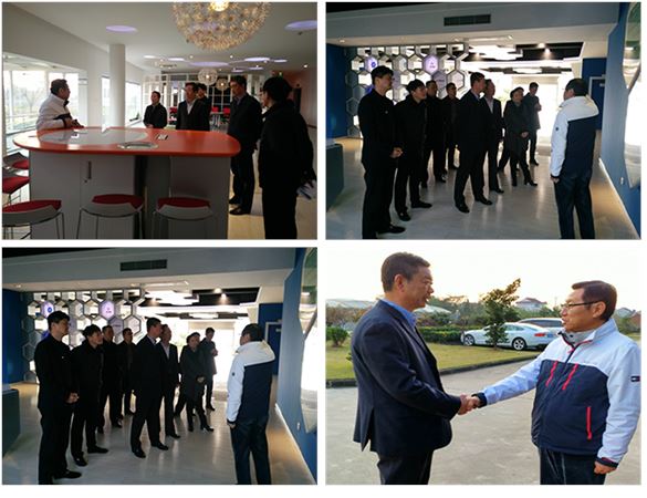 海门市委书记及市长莅临米兰官方开户-米兰milan(中国)药业指导工作