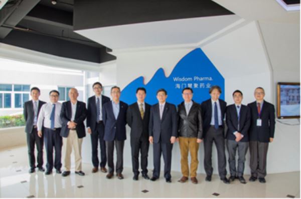宇部興産山本社长来访米兰官方开户-米兰milan(中国)药业
